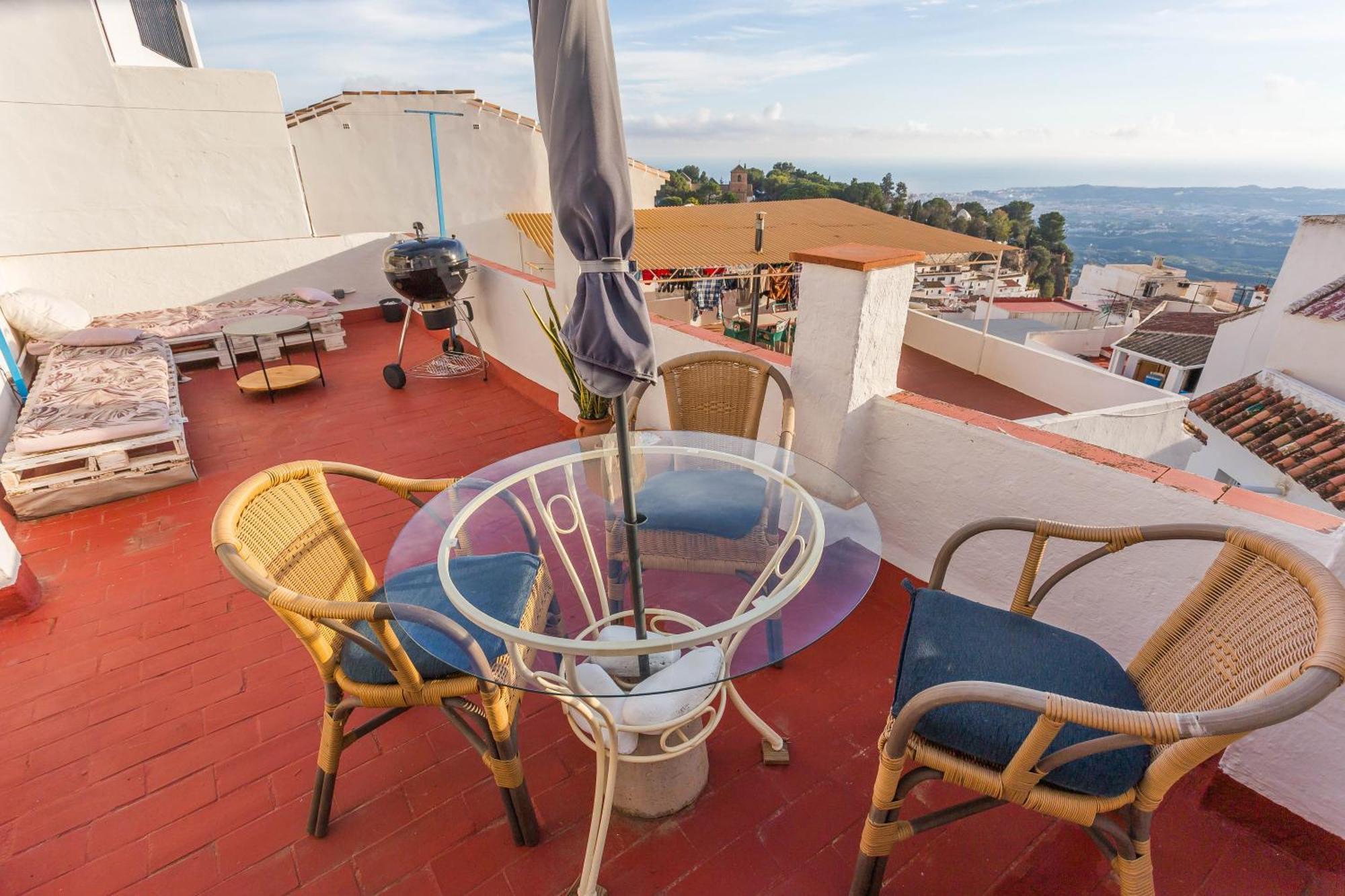 Apartamento Cute Andalusian Townhouse With Terrace And Views. Mijas Exterior foto