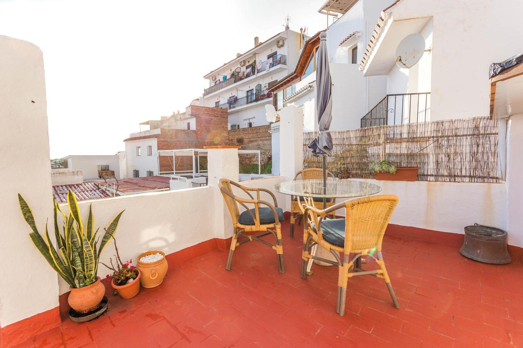 Apartamento Cute Andalusian Townhouse With Terrace And Views. Mijas Exterior foto